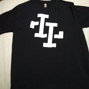 Hanes Mens Black 2XL T-Shirt